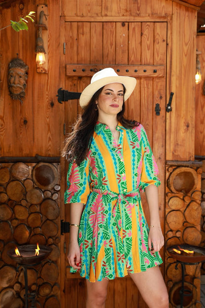 Tropical Whimsy Dress