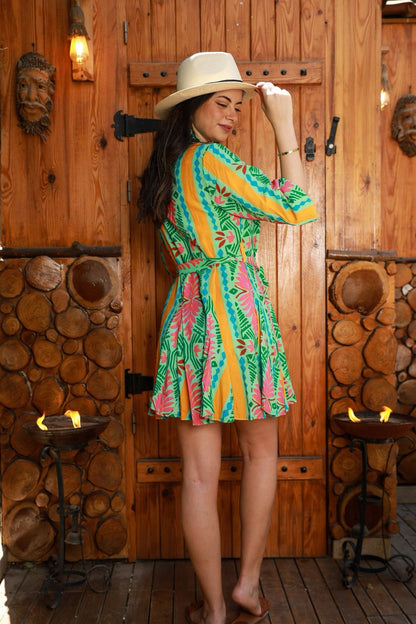 Tropical Whimsy Dress