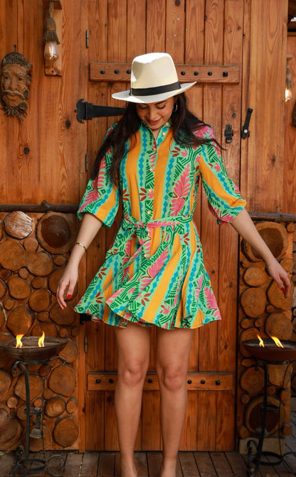 Tropical Whimsy Dress