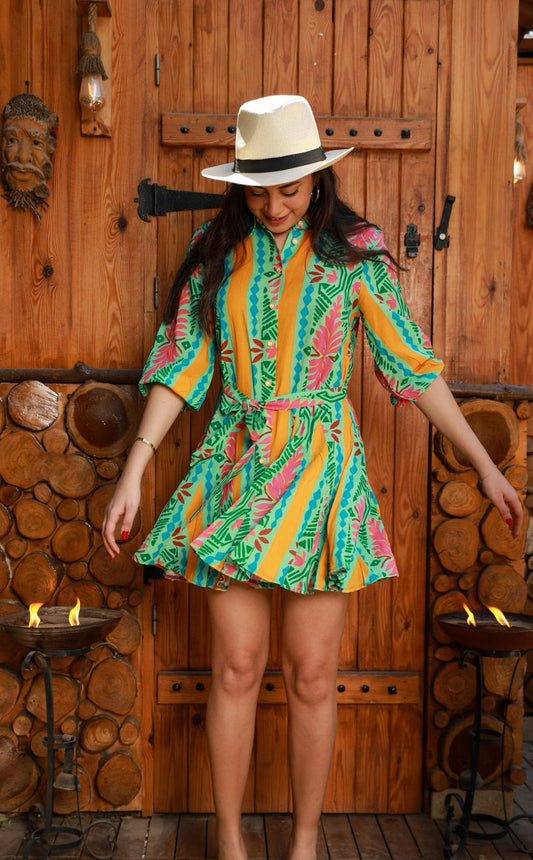 Tropical Whimsy Dress